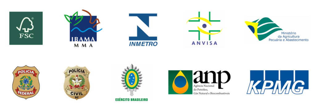 trading company grupo level certificações FSC, Ibama, Inmetro, Anvisa, Ministério da agricultura, policia federal, policia civil, exercito brasileiro, agencia nacional de petroleo, KPMG